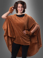 Brown Poncho Plush XS-5XL 