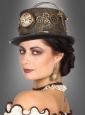 Steampunk  Top Hat rusty gold 