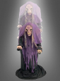 Hochfahrender Skelett Magier 180cm Animatronics Figur 