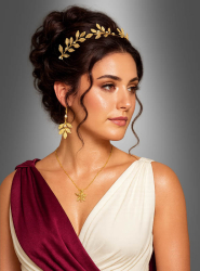 Product image 3 of the product “Laurel Earrings with Pearls golden ”