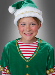 Product image 3 of the product “Green Christmas Elf Child Costume ”