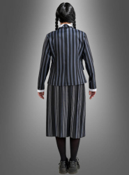 Product image 3 of the product “Wednesday Woman School Costume Black-Grey ”