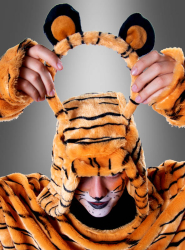 Product image 3 of the product “Tiger Poncho with High Quality XS-5XL ”