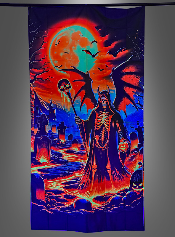 Devil in Hell Wall Decoration 100x185cm Halloween 