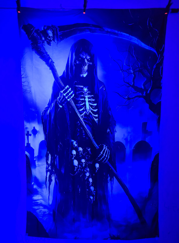 Halloween Reaper 120x185cm Wall Decoration 