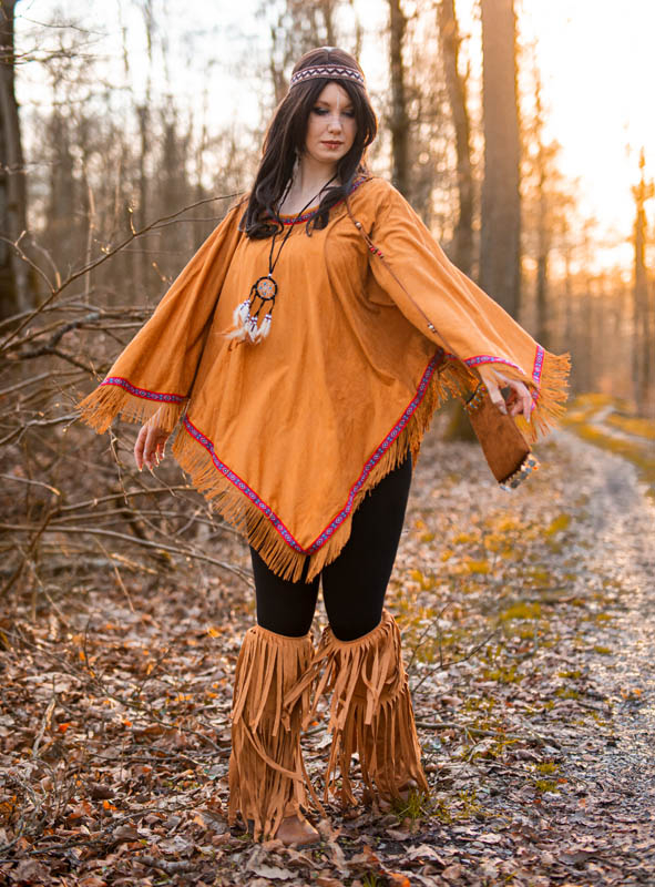 Hippie Stulpen mit Fransen 