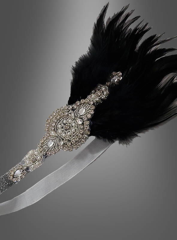 sharprepublic Haarband 1920er Jahre Stirnband Strass Perlen Gatsby Cocktail Party Headwear Haarschmuck Armband für Mädchen und Frauen