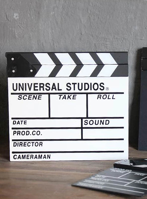 Filmklappe Hollywood Partyzubehör 