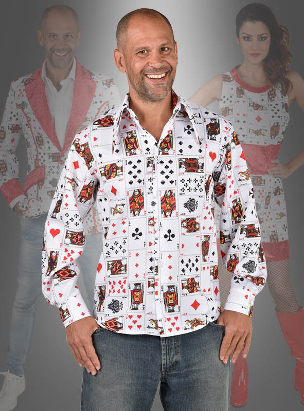 Casino Playing Cards Shirt for Men 