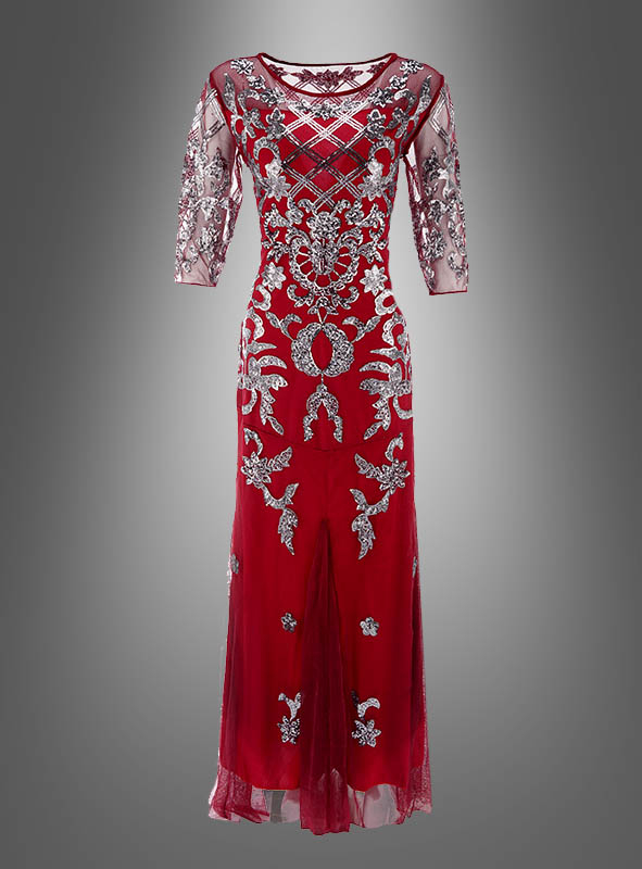 Langes Abendkleid 20er Jahre Mira 