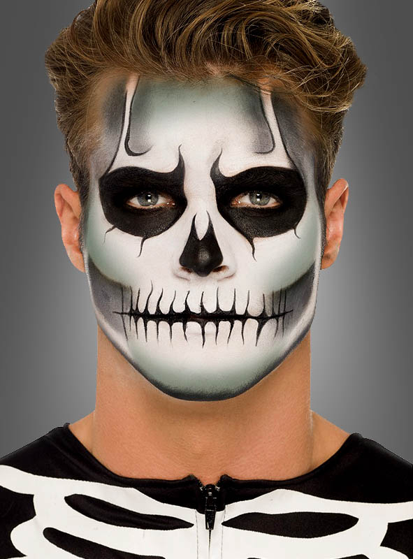 Skelett Make Up Set Bei Kostumpalast De