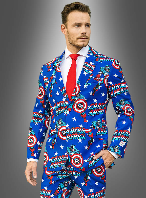 Deluxe Captain America OppoSuit Anzug 
