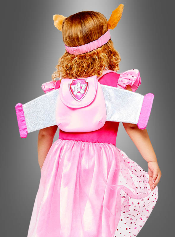 Skye-Deluxe-Kostüm für Mädchen Kinderkostüm Paw Patrol rosa Cod.335612 