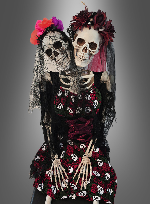 Skeleton life-size 153cm with two Heads 