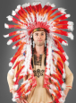 Deluxe Häuptling Indianer Federschmuck 