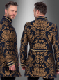 Deluxe Baroque Brocade Jacket Men 