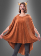 Brown Poncho Plush XS-5XL 
