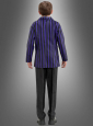 Wednesday Boy Costume Uniform black purple 