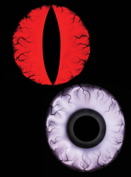 Product image 4 of the product “Giant Light-Up Evil Eye Costume Adult ”