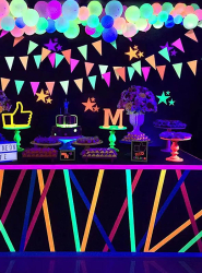 Artikelbild 4 des Artikels “80er Jahre Neon Girlanden 440cm Deko “