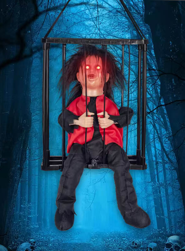 Animated Figures in a Cage 