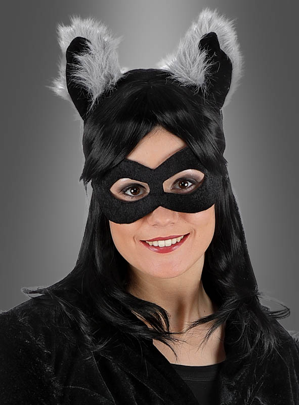 Waschbär Set Ohren, Augenmaske und Schwanz 