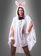 White Poncho  Adult XS-5XL 