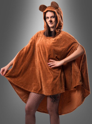 Product image 5 of the product “Brown Poncho Plush XS-5XL ”
