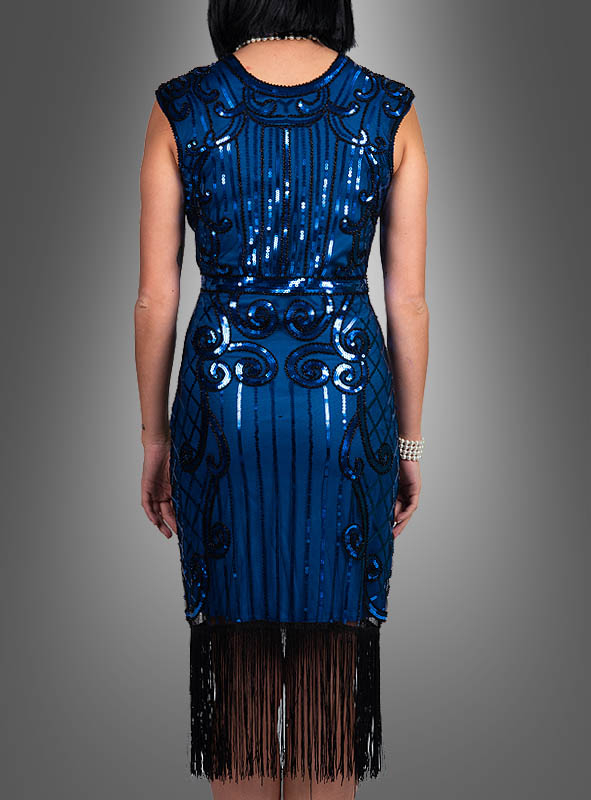 Blue 20s dress discount