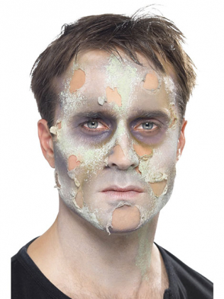 Zombie Schminken Hautfetzen gestalten Zombie Schminken Hautfetzen gestalten