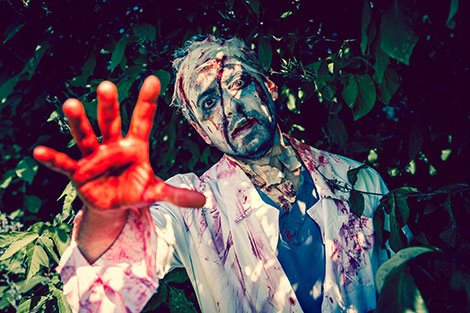 Zombie Mann Kostüm Zombie Mann Kostüm