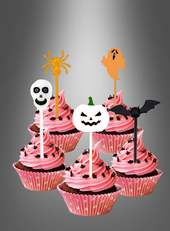 Product image 1 of the product “Halloween Cocktail Sticks 10 pcs ”