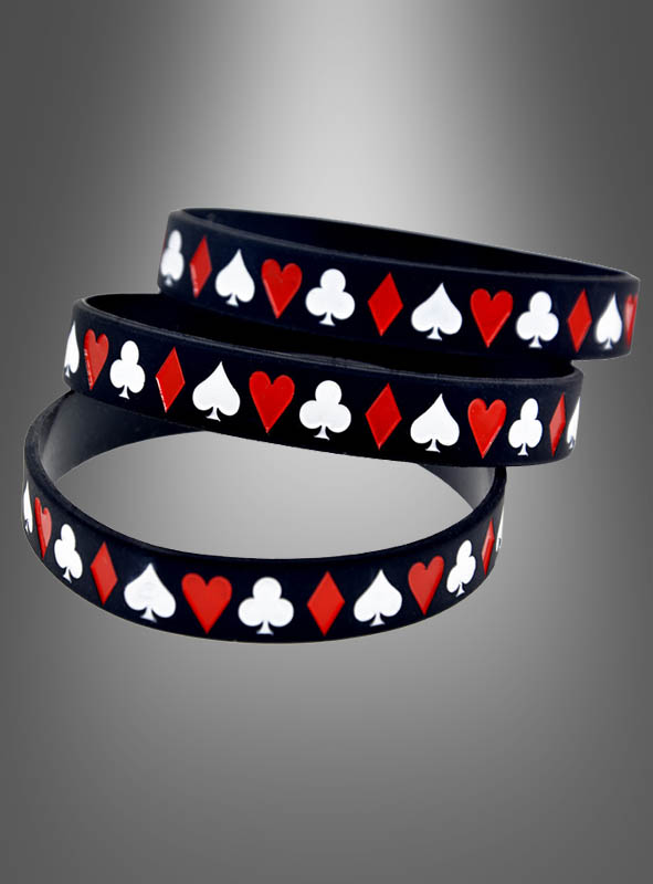 Artikelbild 1 des Artikels “Casino Armband schwarz 1 Stück “