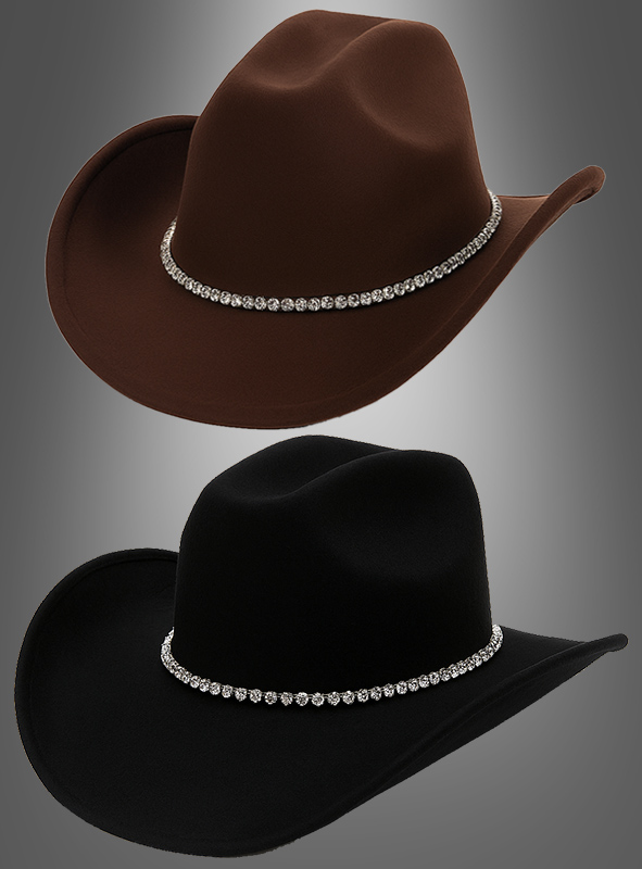 Artikelbild 1 des Artikels “Cowgirl Hut mit Strass “