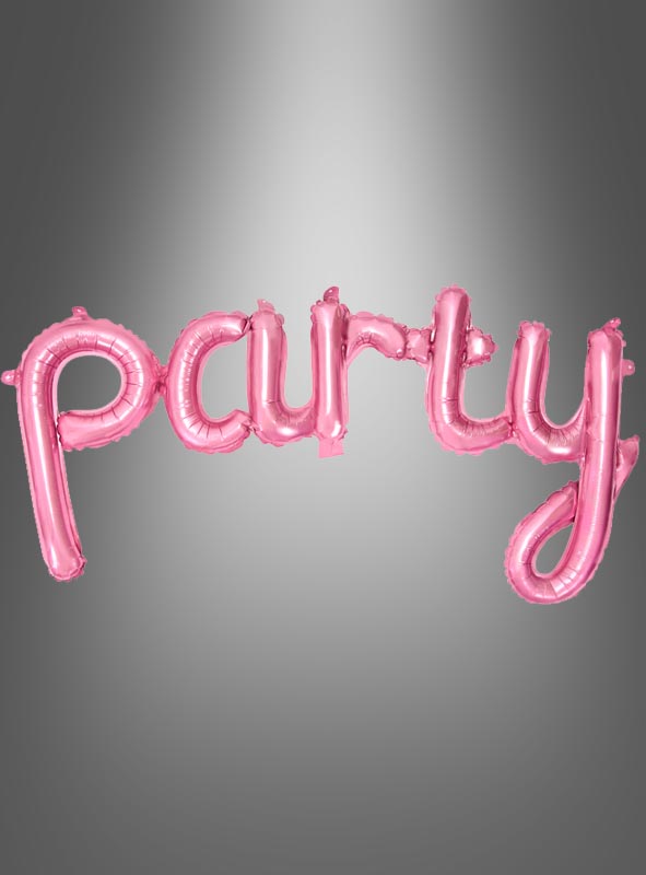 Product image 1 of the product “Party Phrase Foil Balloon pink 80x40cm ”