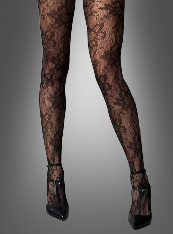 Artikelbild 1 des Artikels “Stilvolle Strumfphose mit Blumen Muster “