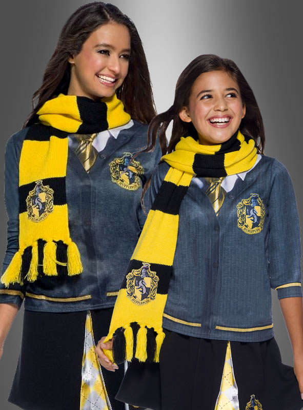 Product image 1 of the product “Hufflepuff Scarf yellow Harry Potter ”