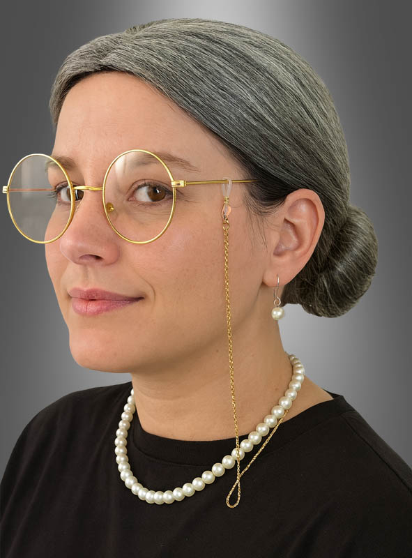 Artikelbild 1 des Artikels “6-teiliges Set Oma Dutt Perücke “