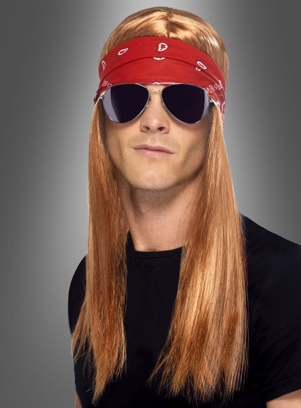 Product image 1 of the product “90s Rocker Kit Wig and Sunglasses ”