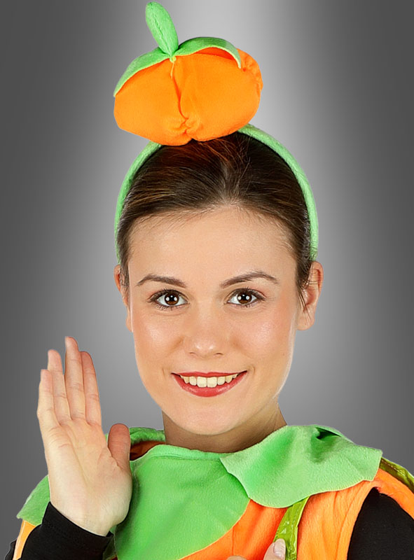 Product image 1 of the product “Pumpkin Headpiece orange ”
