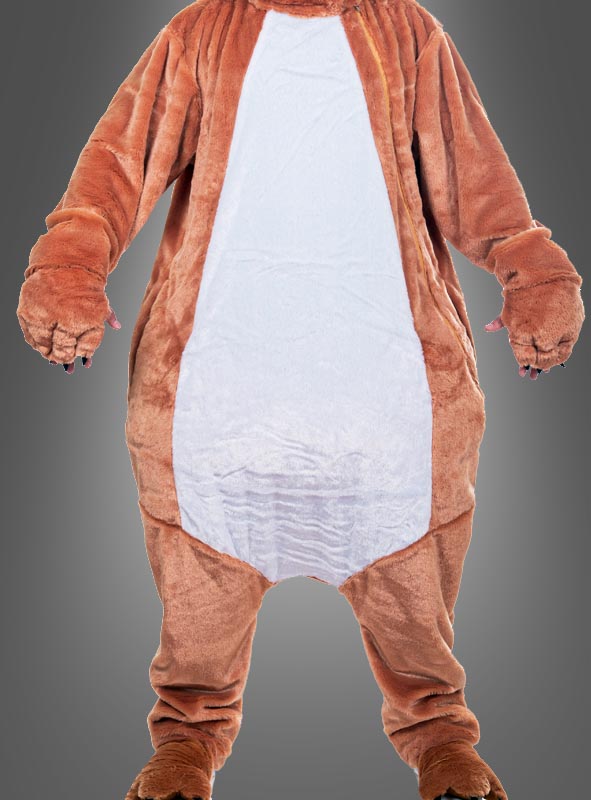 Product image 1 of the product “Basic Plush Jumpsuit for animal costumes washable ”