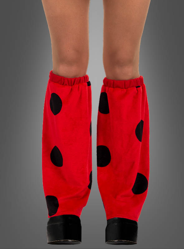Product image 1 of the product “Lady Bug Legwarmers Plush ”
