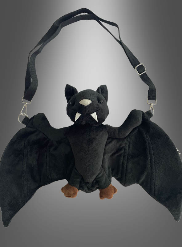 Product image 1 of the product “Black Bat Handbag Plush ”