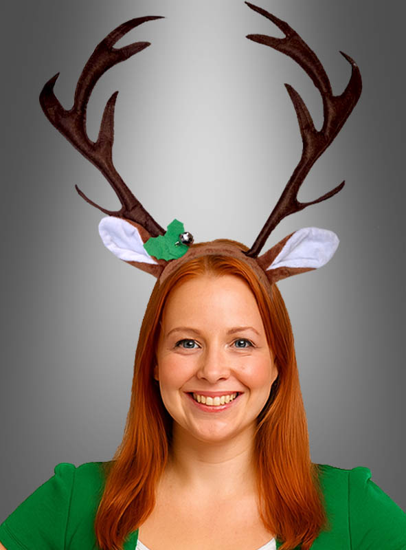 Product image 1 of the product “Reindeer Antlers with Ears and Jingle ”