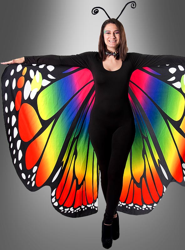 Product image 1 of the product “Deluxe Butterfly Cape colorful ”