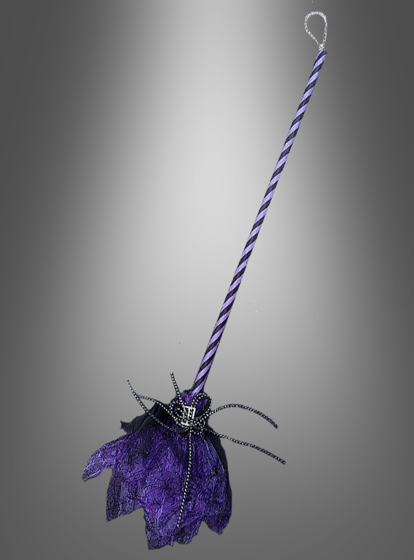 Artikelbild 1 des Artikels “Hexenbesen schwarz-lila 100cm “