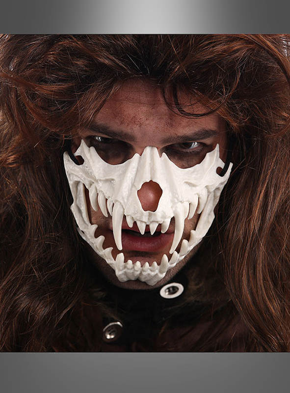 Product image 1 of the product “Skeleton Fangs Mask ”