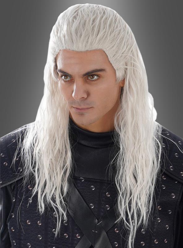 Product image 1 of the product “Witcher white long Hair Wig ”