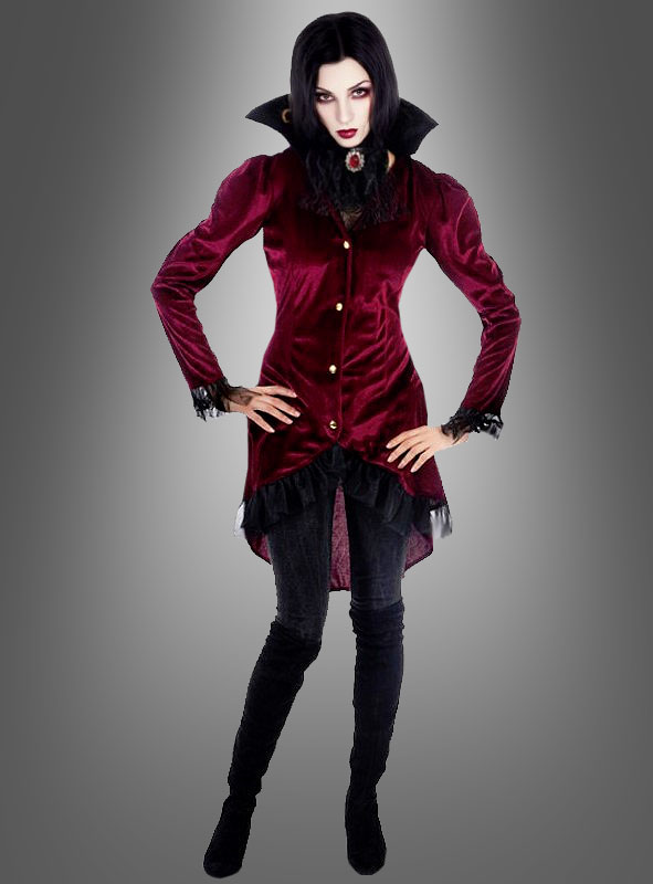 Product image 1 of the product “Velvet Long Jacket Vampiress Jasna ”