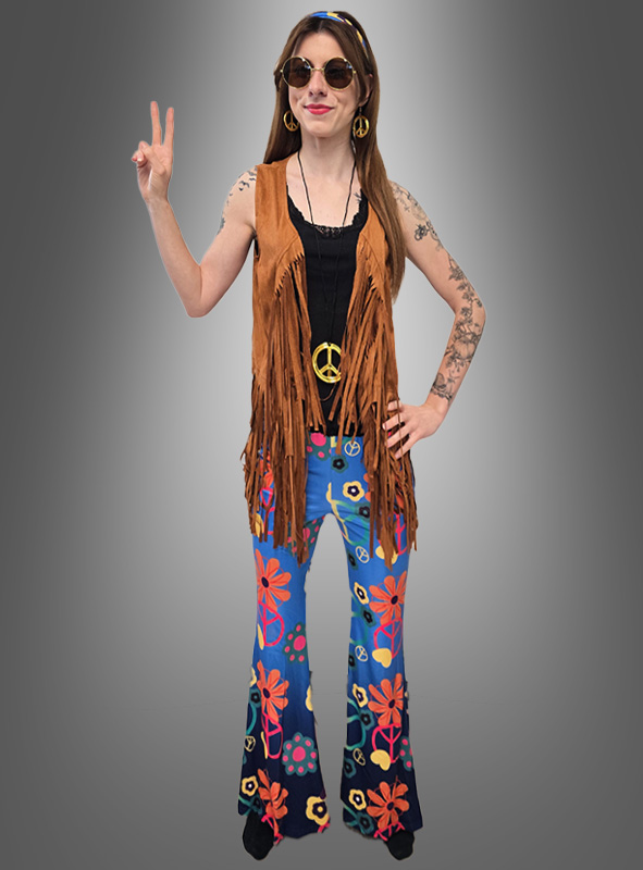 Artikelbild 1 des Artikels “Hippie Kostüm Set Blue Peace “